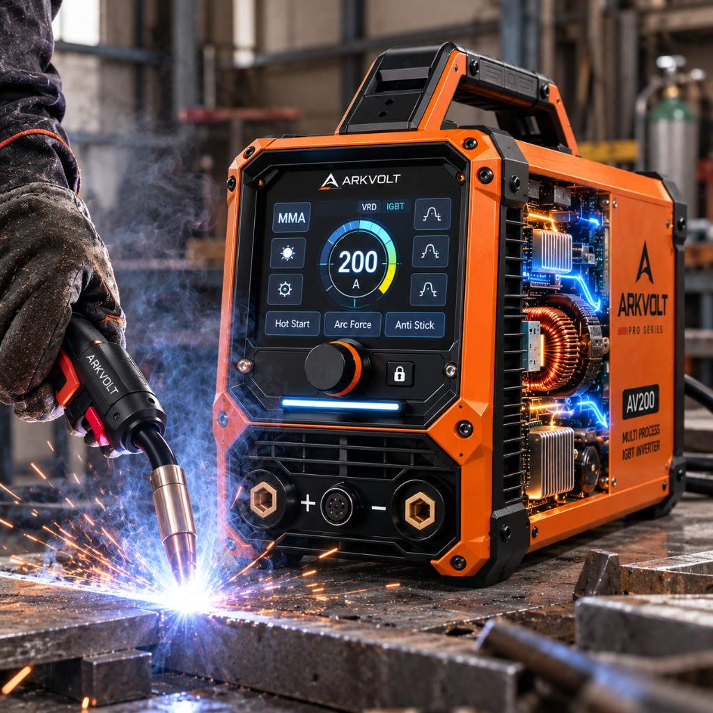 Svářečka ARKVOLT 220V připravená k použití