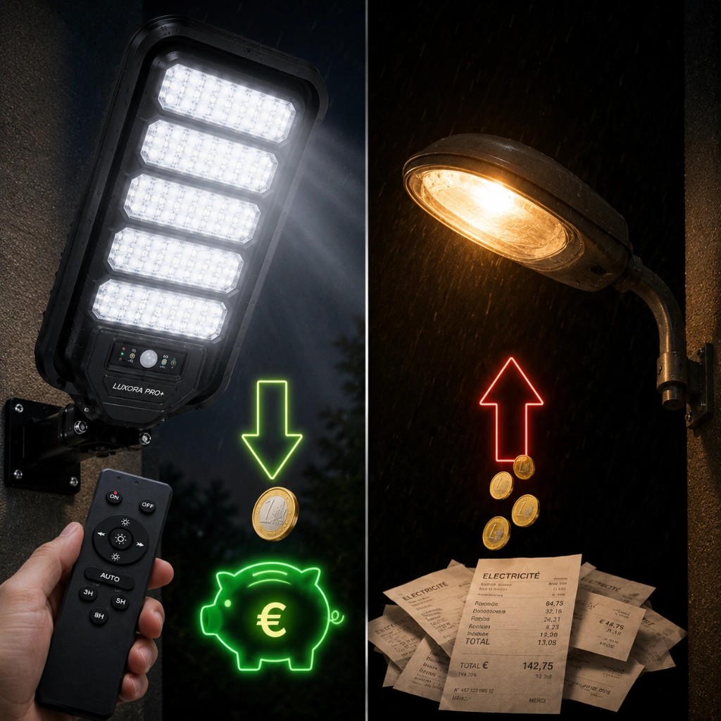Luxora Pro zero consumo elétrico