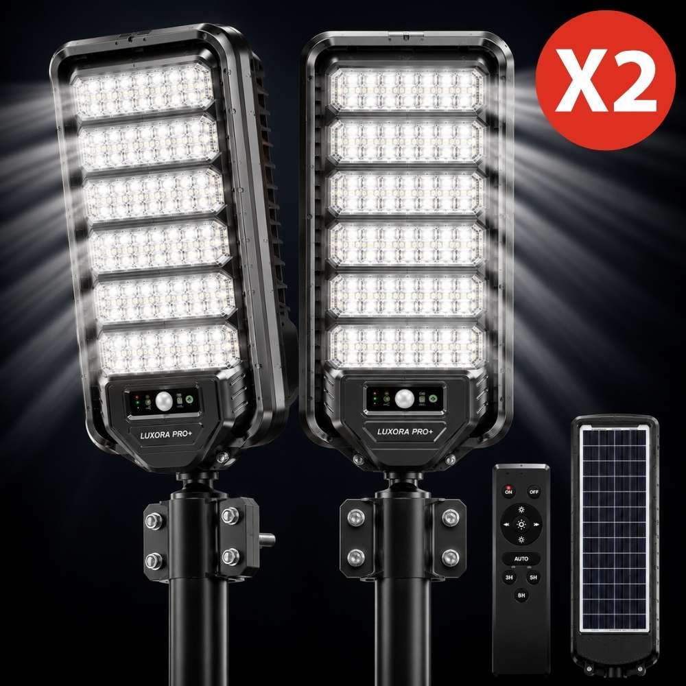 Pack Luxora Pro 2 candeeiros solares